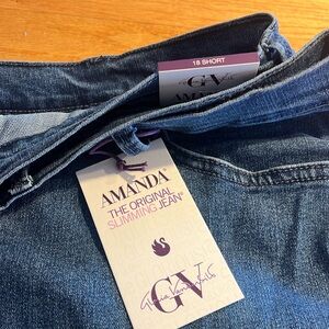 Brand new Amanda jeans size 18 short